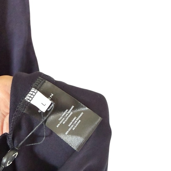 Carven NEW Cinched Cord Navy Dress - Picture 9 of 10